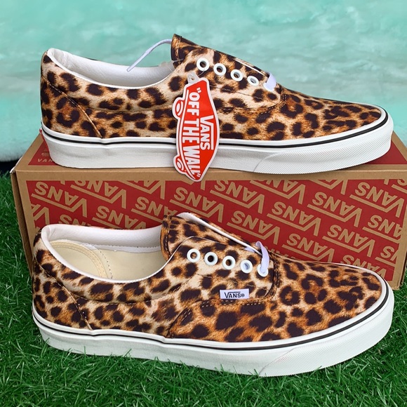 VANS ERA LEOPARD BLACK/TRUE WHITE WMNS - Picture 3 of 13